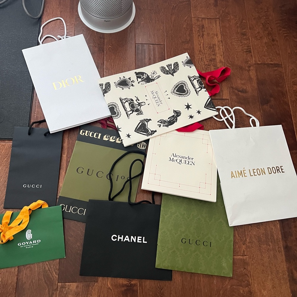 Assorted Designer Shopping Gift Bags